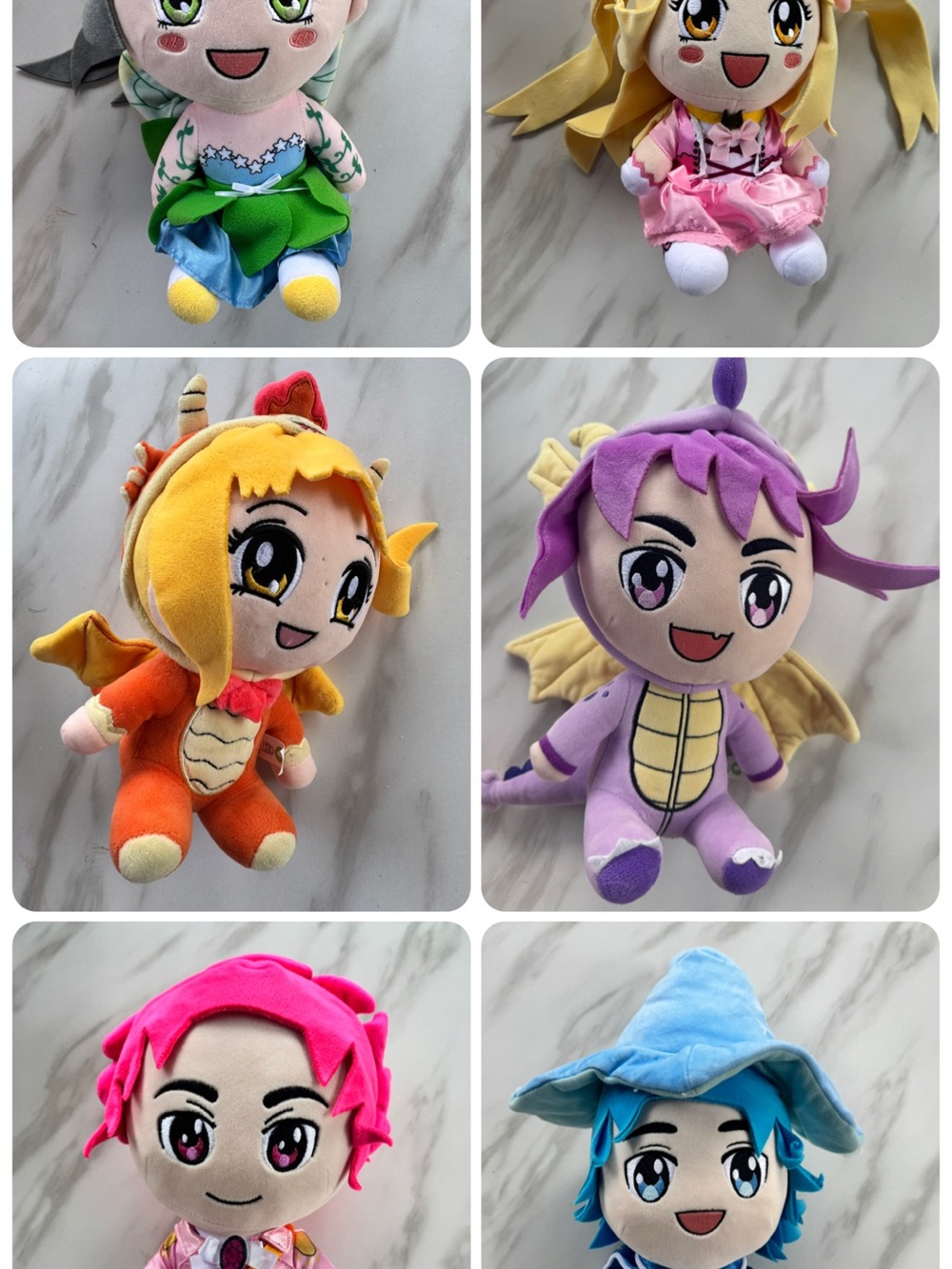 InquisitorMaster fairy tale Set - Multicolor Cute Plush stuffy
